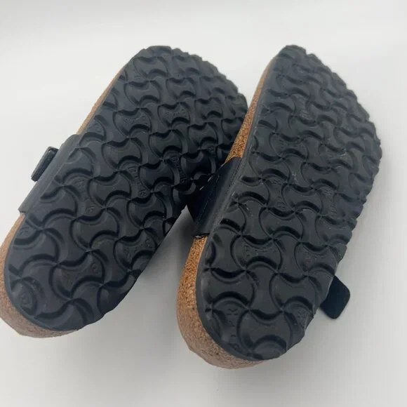NEW Birkenstock Gizeh Black Birko-Flor Sandals Size 36 / US 5 Outer Banks Show - Picture 5 of 5